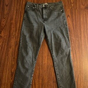 Madewell The perfect Vintage Jean Size 30 Faded Black Crop Jean 2011